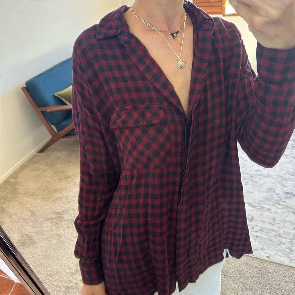 URBAN OUTFITTERS PLAID FLANNEL